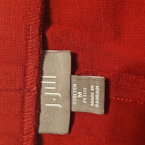 J.Jill Stretch Pencil Skkrt Red - Picture 2 of 6